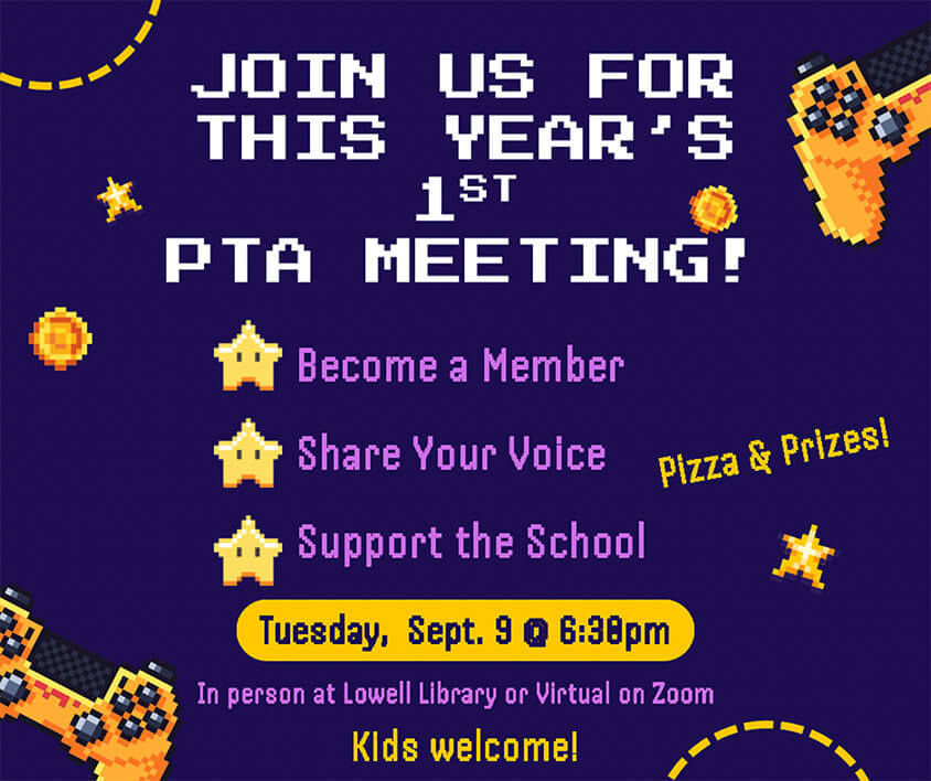 September PTA Association Meeting - RSVP for reminder!