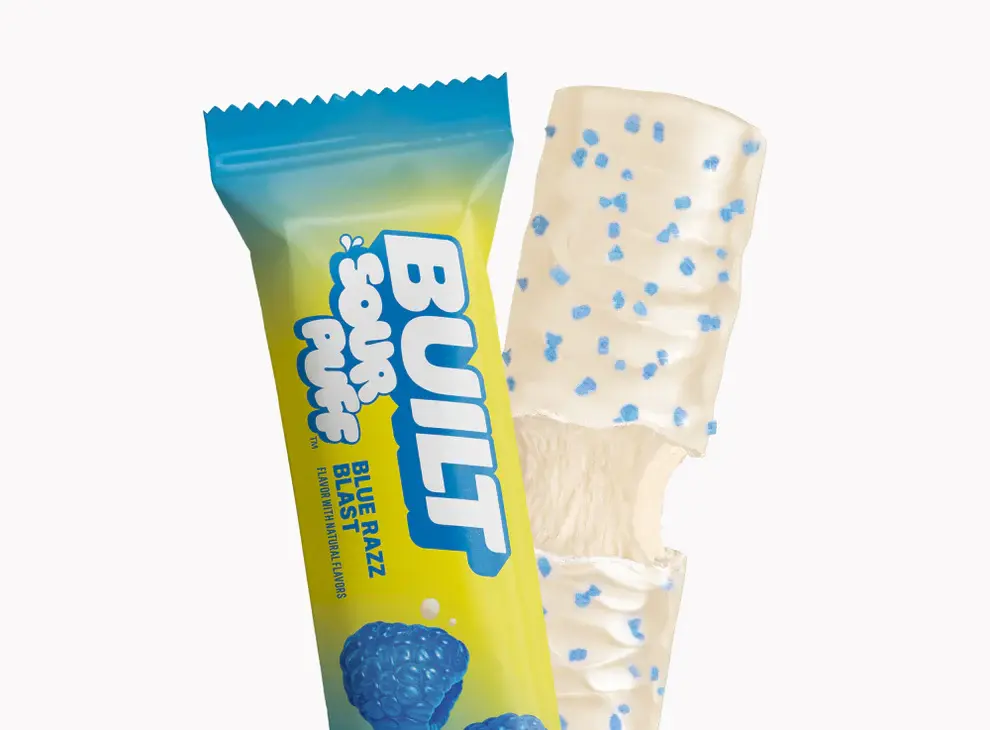 Built Bar Blue Razz Blast