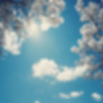 clear blue sky