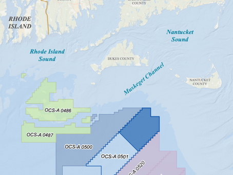 Right Whales Congregating Where Wind Turbines Will Be