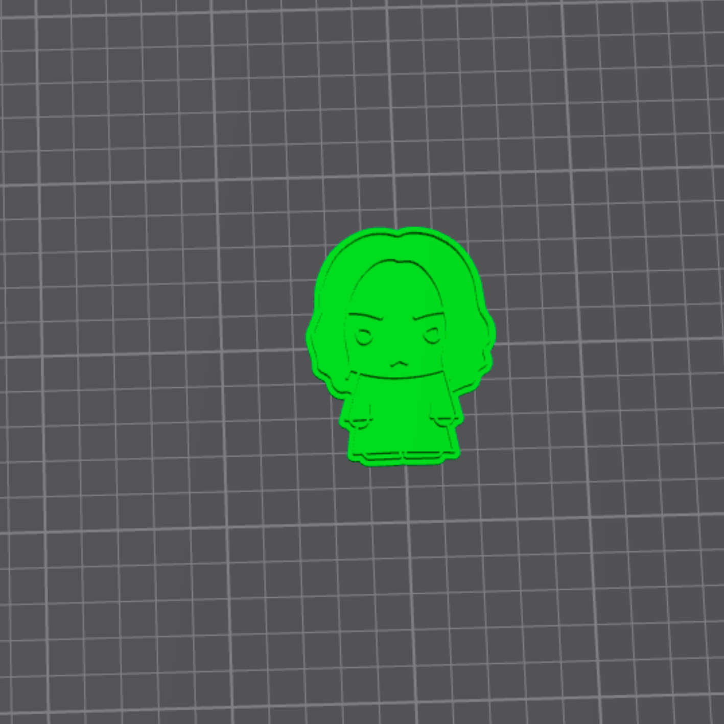 3D Printed Cartoon Character Stamp