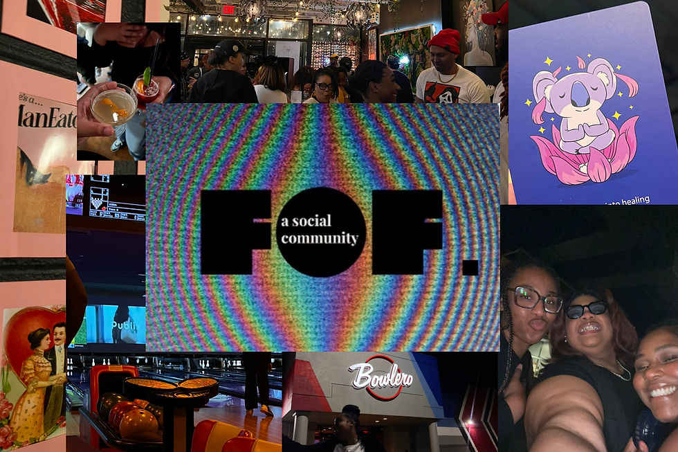 A collage of some recent outings with new friends. 