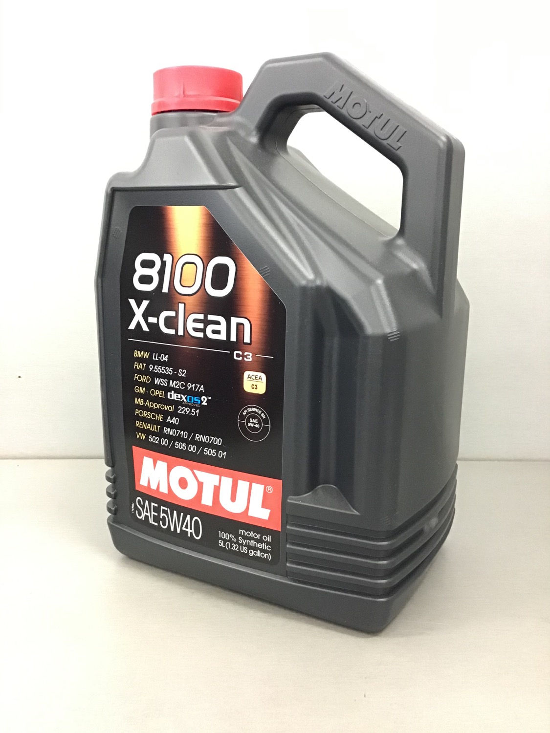 5L MOTUL 8100 X-Clean SAE 5W40 Motoröl