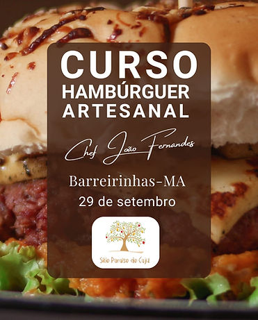 Chef joao fernande viajando no hamburguer brasileiro curso de hambúrguer artesanal