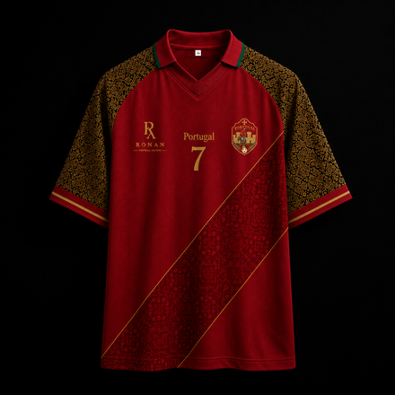 maillot portugal face