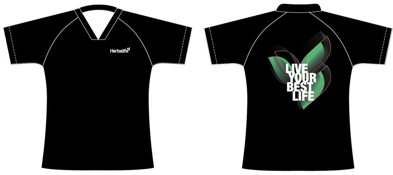 T-shirt V hals