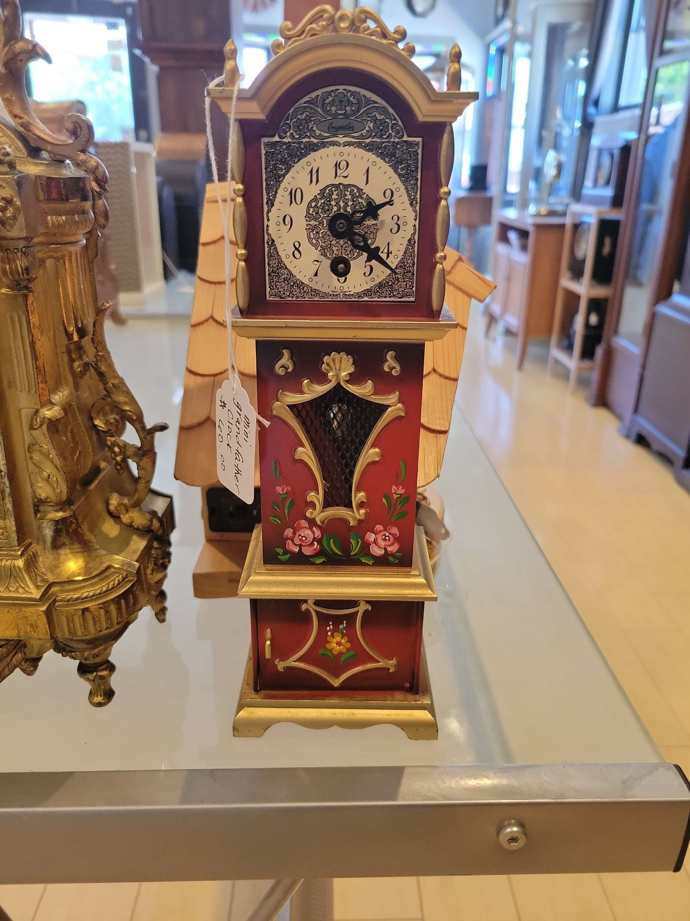 Mini grandfather clock 