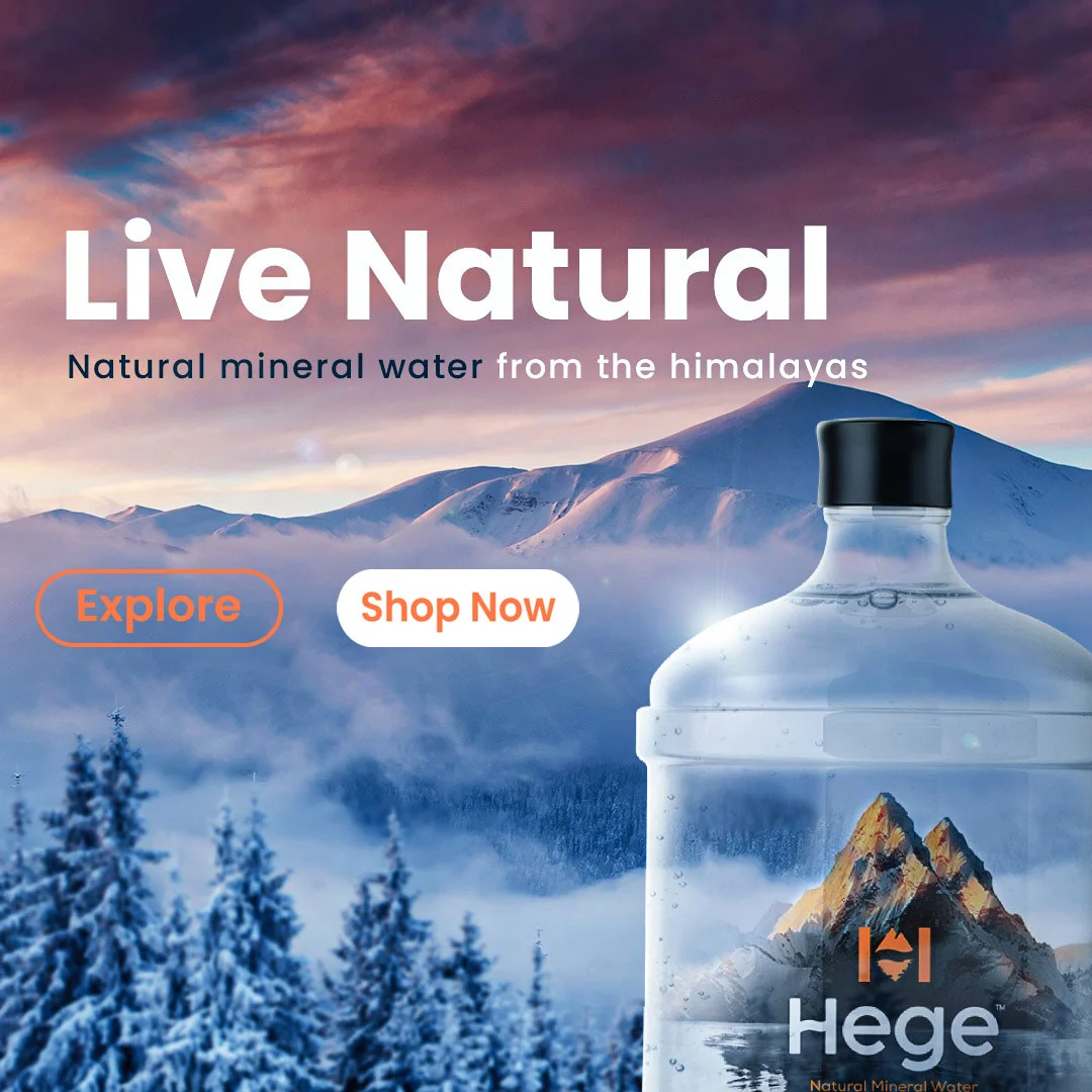 Natural mineral water