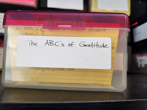 The ABCs of Gratitude