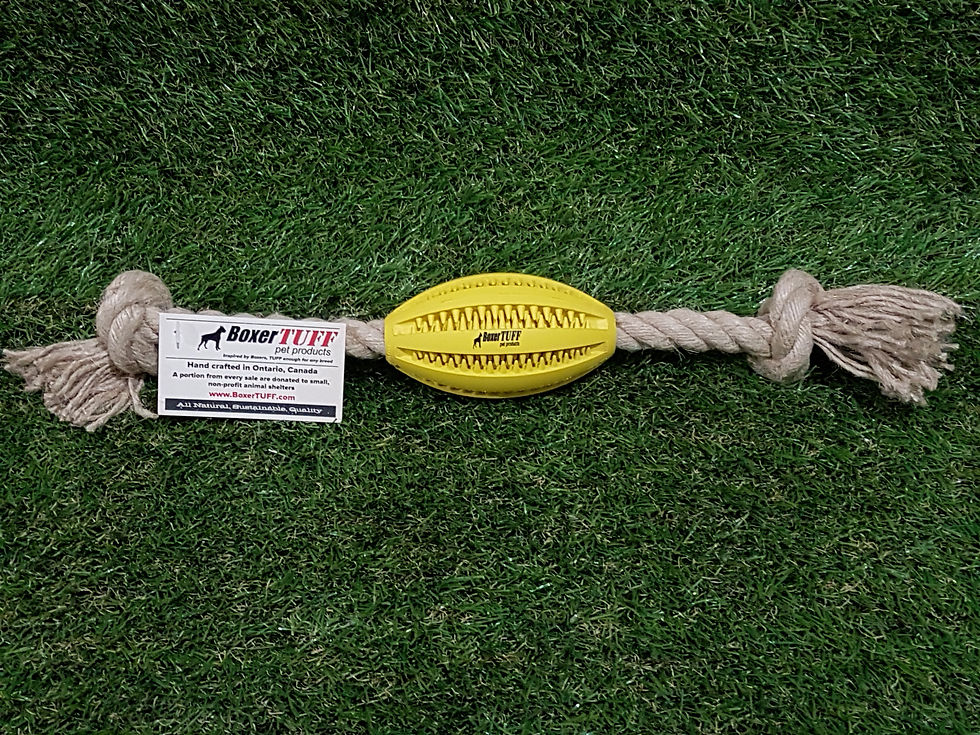 Thumbnail: Hemp Rope Tug - Football