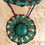 Miniature : Collier Soleil Vert