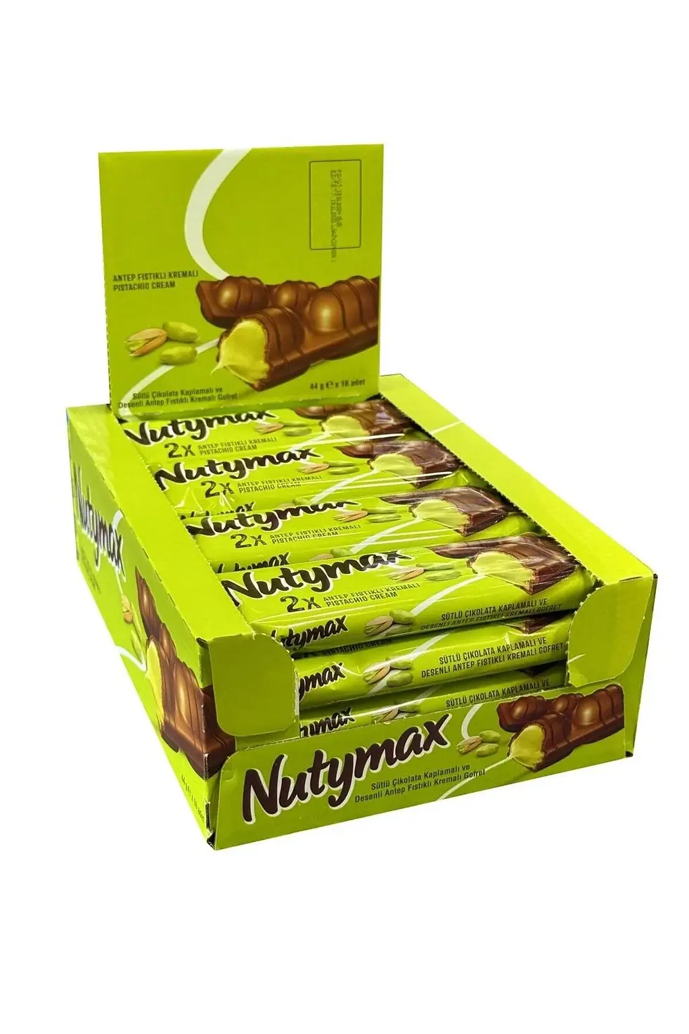 Şölen Nutymax Antep Fıstıklı Kremalı Gofret 44 GR x 16 Adet