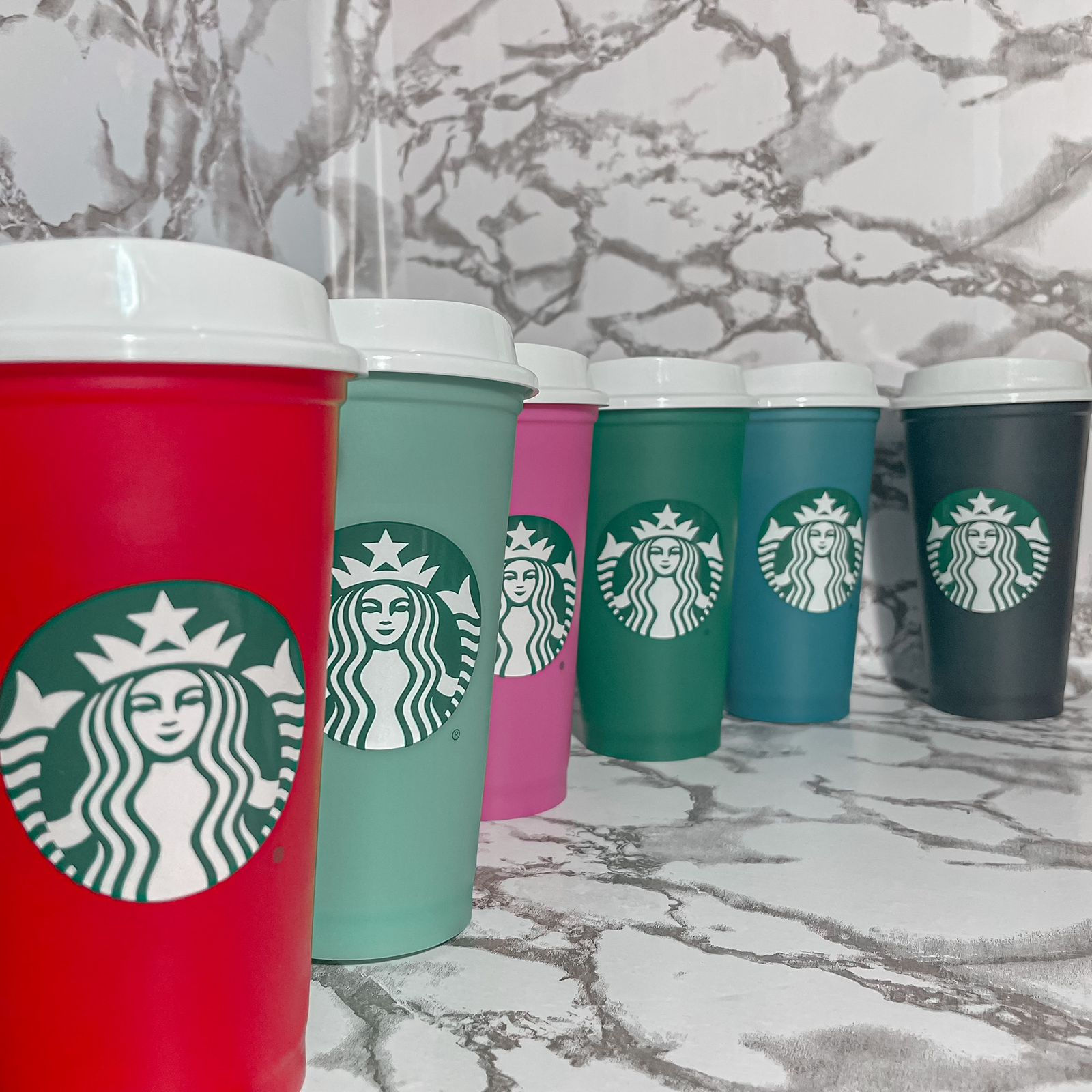 STARBUCKS COLOR-CHANGE CUPS