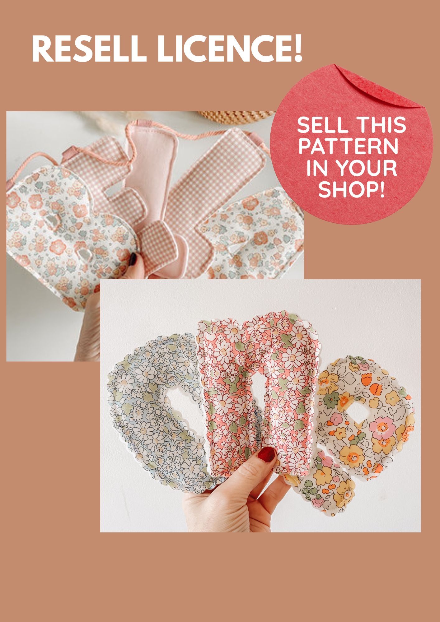 RESELL LICENSE!! PUFFY LETTERS PDF PATTERN TUTORIAL