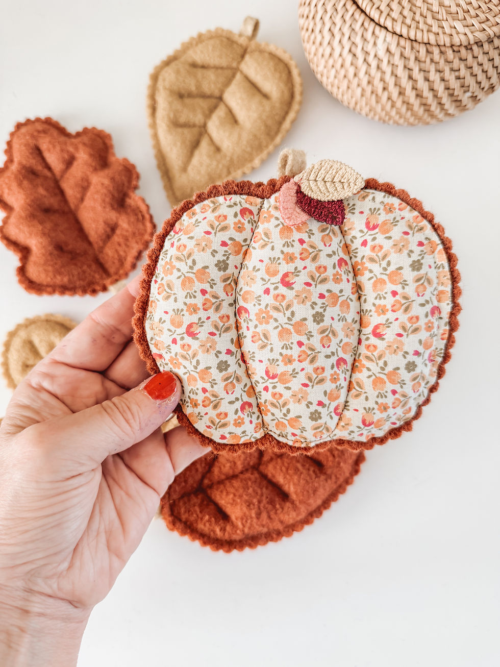 Thumbnail: PDF Autumn/Fall Bunting | Sewing Pattern & Tutorial | Instant Download