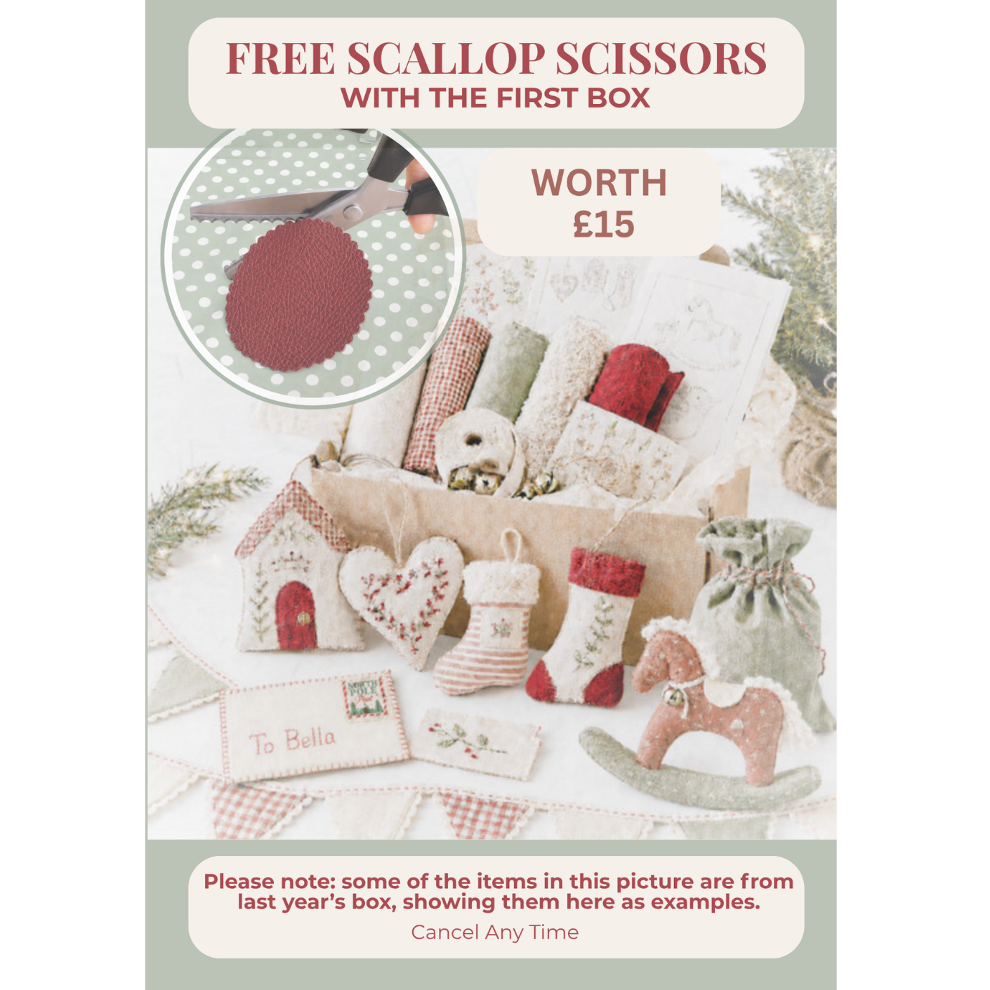 CHRISTMAS SUBSCRIPTION BOX | Monthly | Christmas Decor & Gifts
