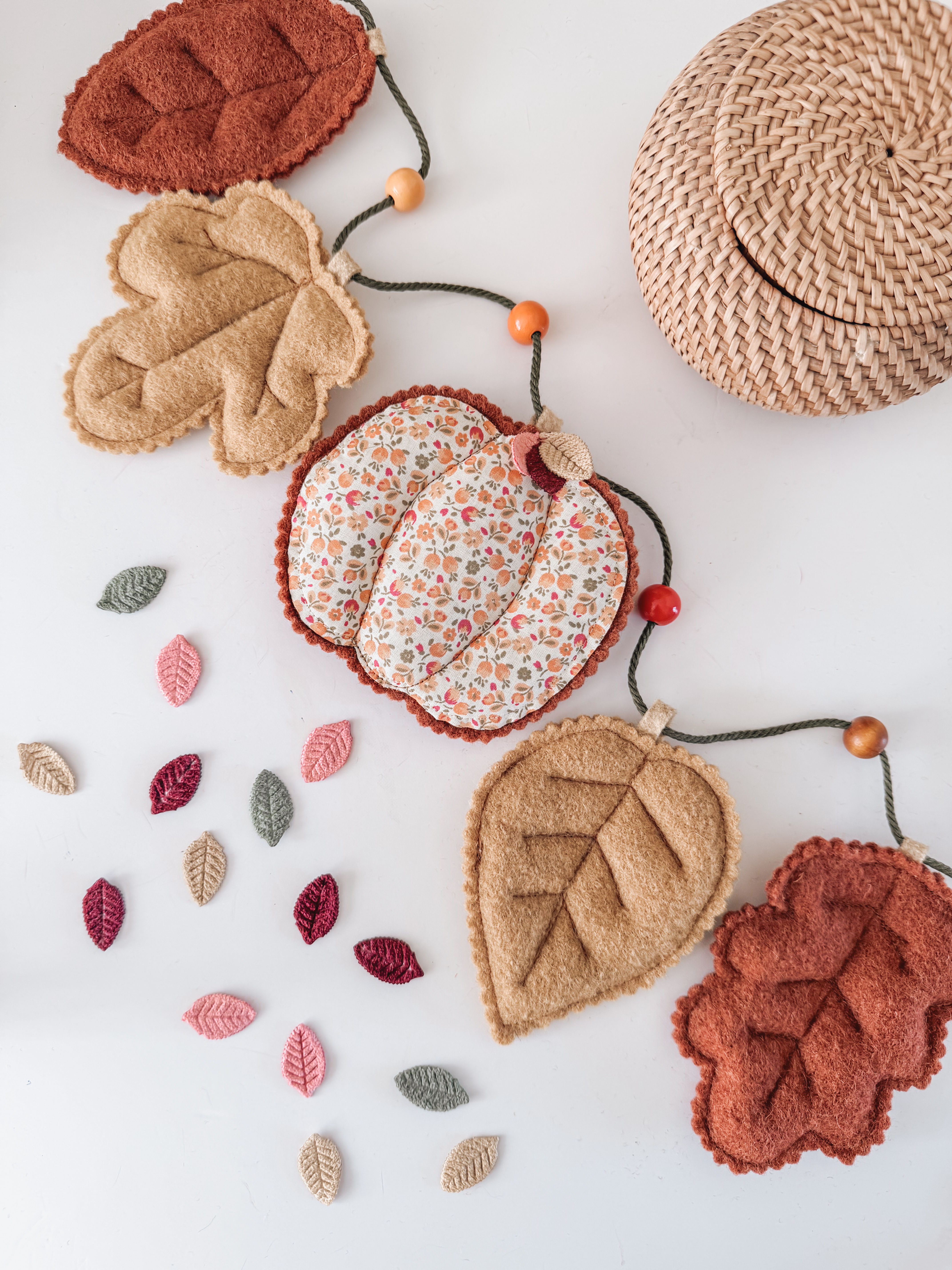 PDF Autumn/Fall Bunting | Sewing Pattern & Tutorial | Instant Download