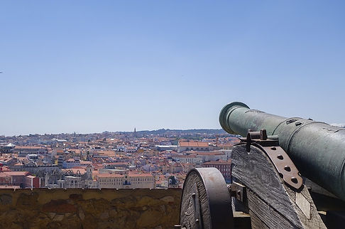 Alfama Lisboa Portugal Vue Panoramique Tage Collines
