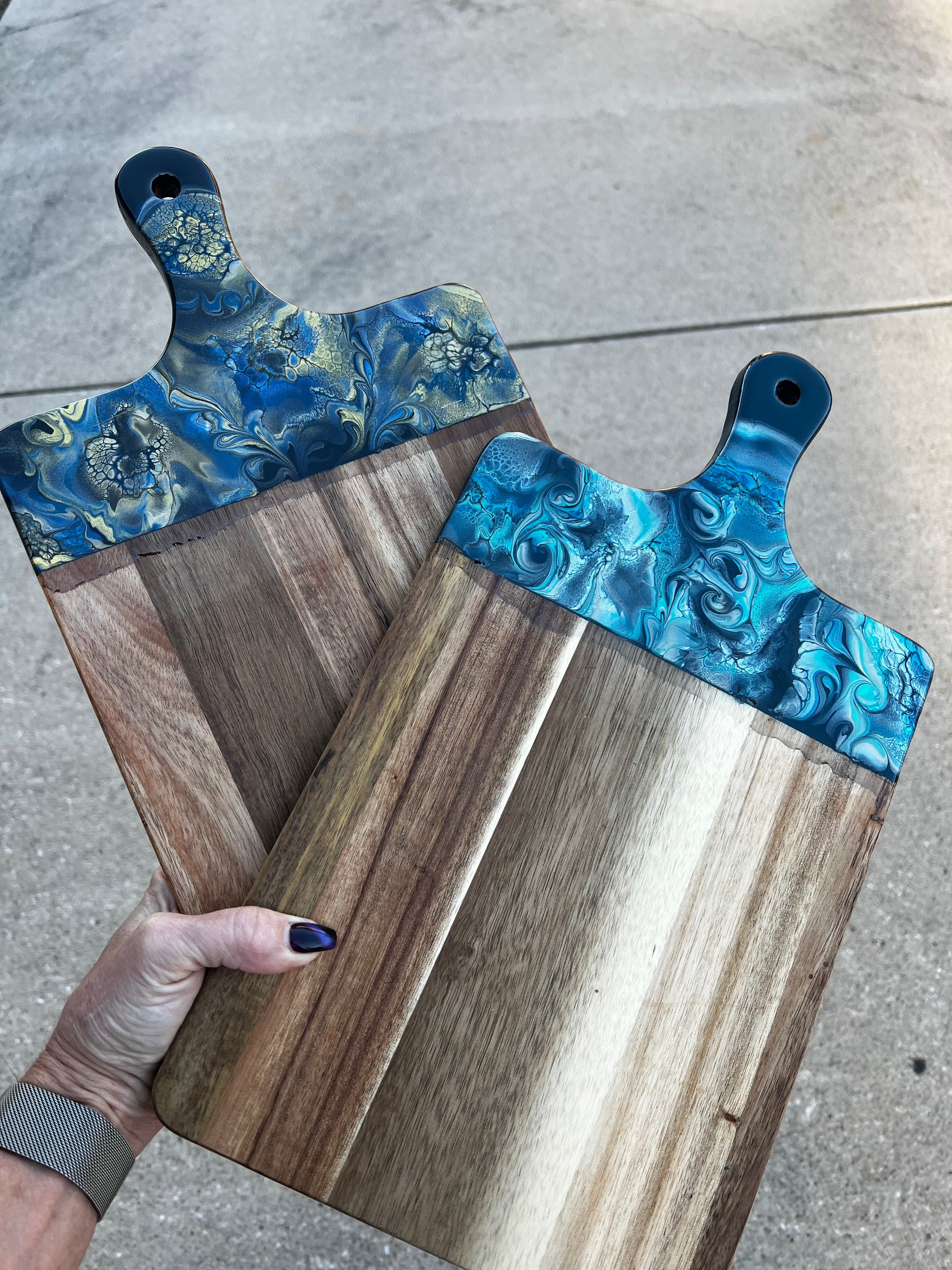 Painted Charcuterie board