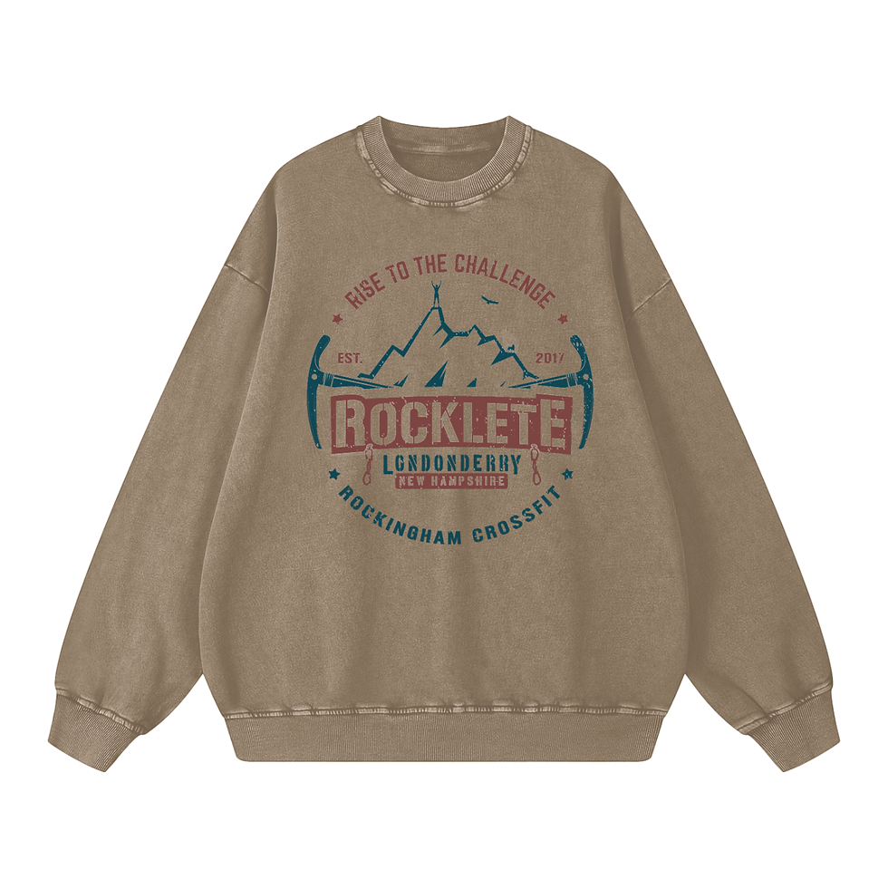 Thumbnail: Snow Washed Oversized Sweatshirt