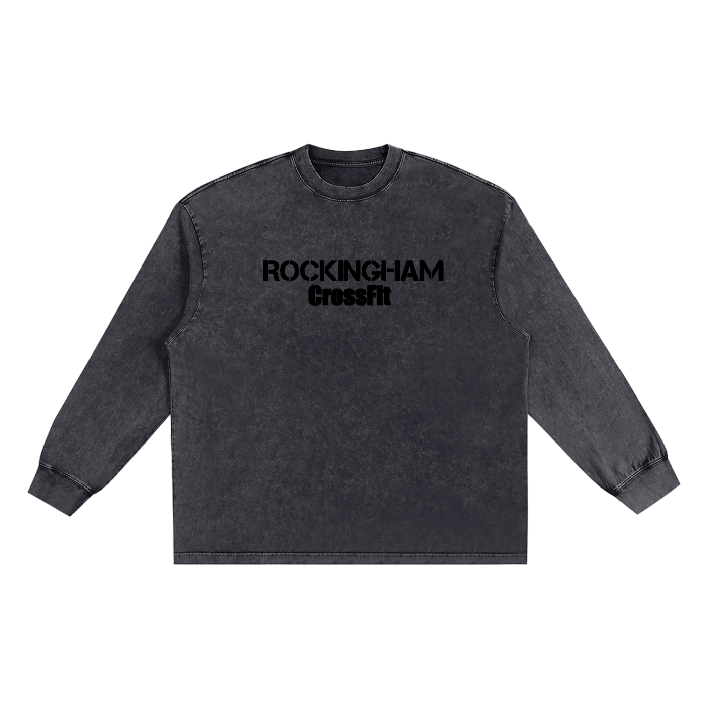 Snow Washed Frayed Edge T-Shirt