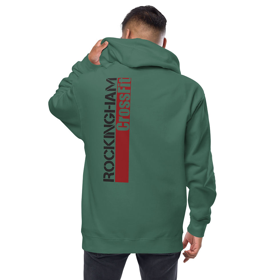 Thumbnail: Unisex fleece zip up hoodie