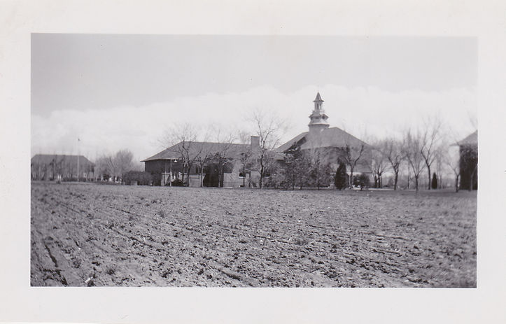 Old photo of Clayton administration building