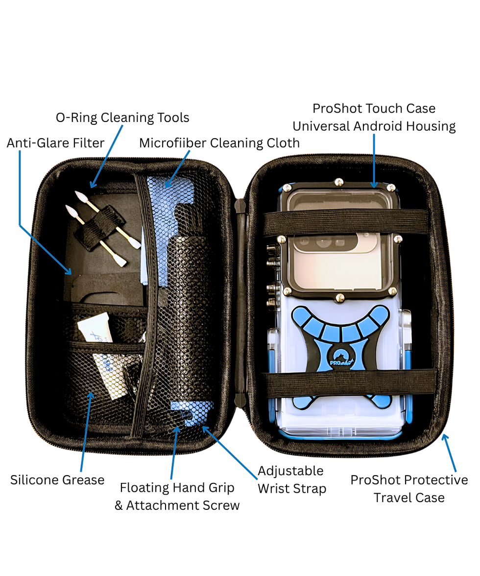 Thumbnail: ProShot Touch - Universal Android Case & Red Filter 3 Pack