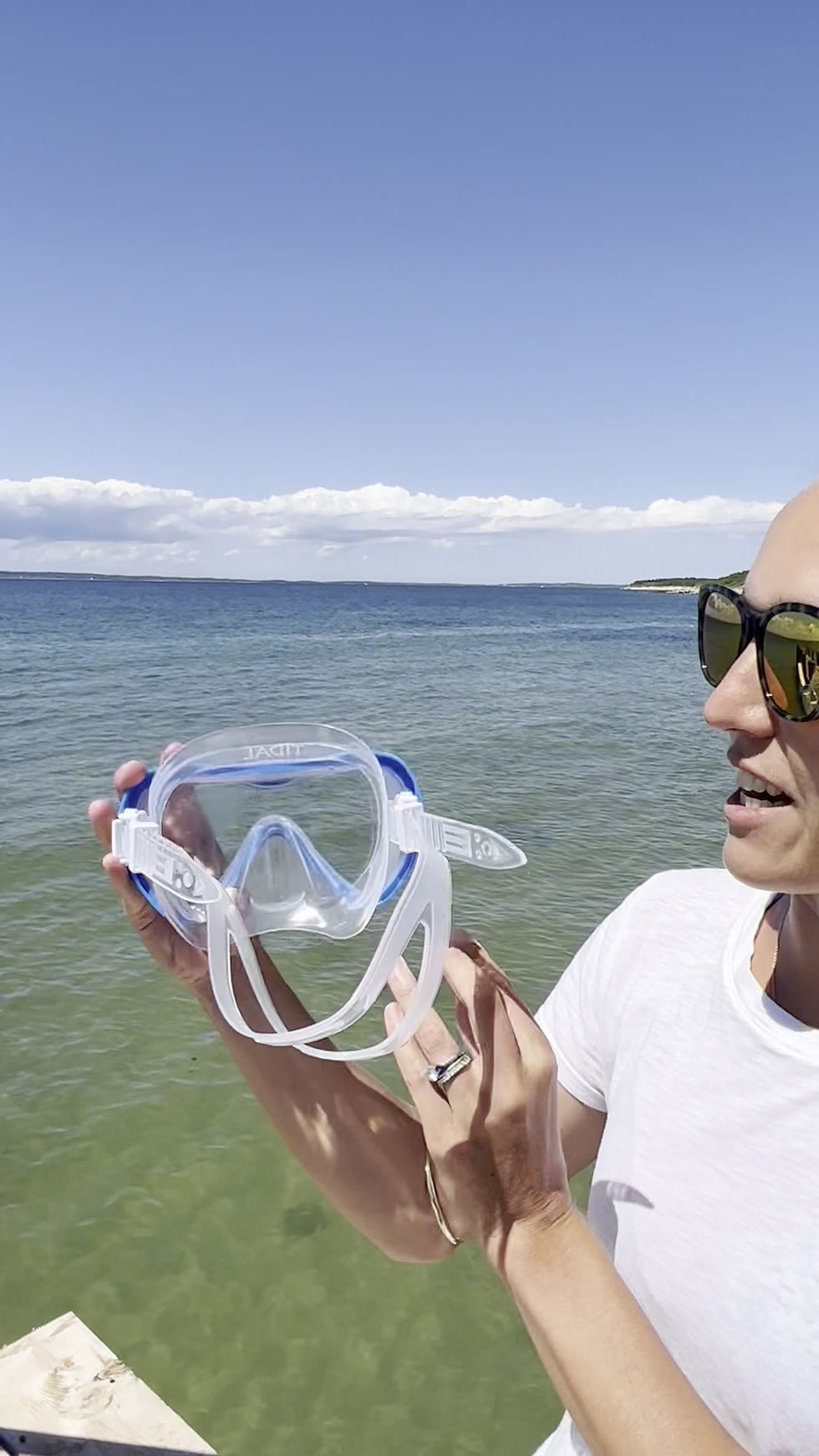 Thumbnail: Underwater single-lens dive mask with anti-fog technology – Tidal Mask