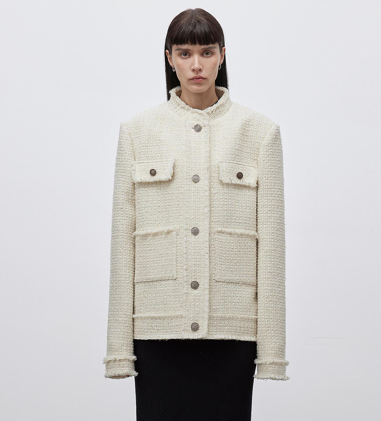 HeavyWool Edged Jacket