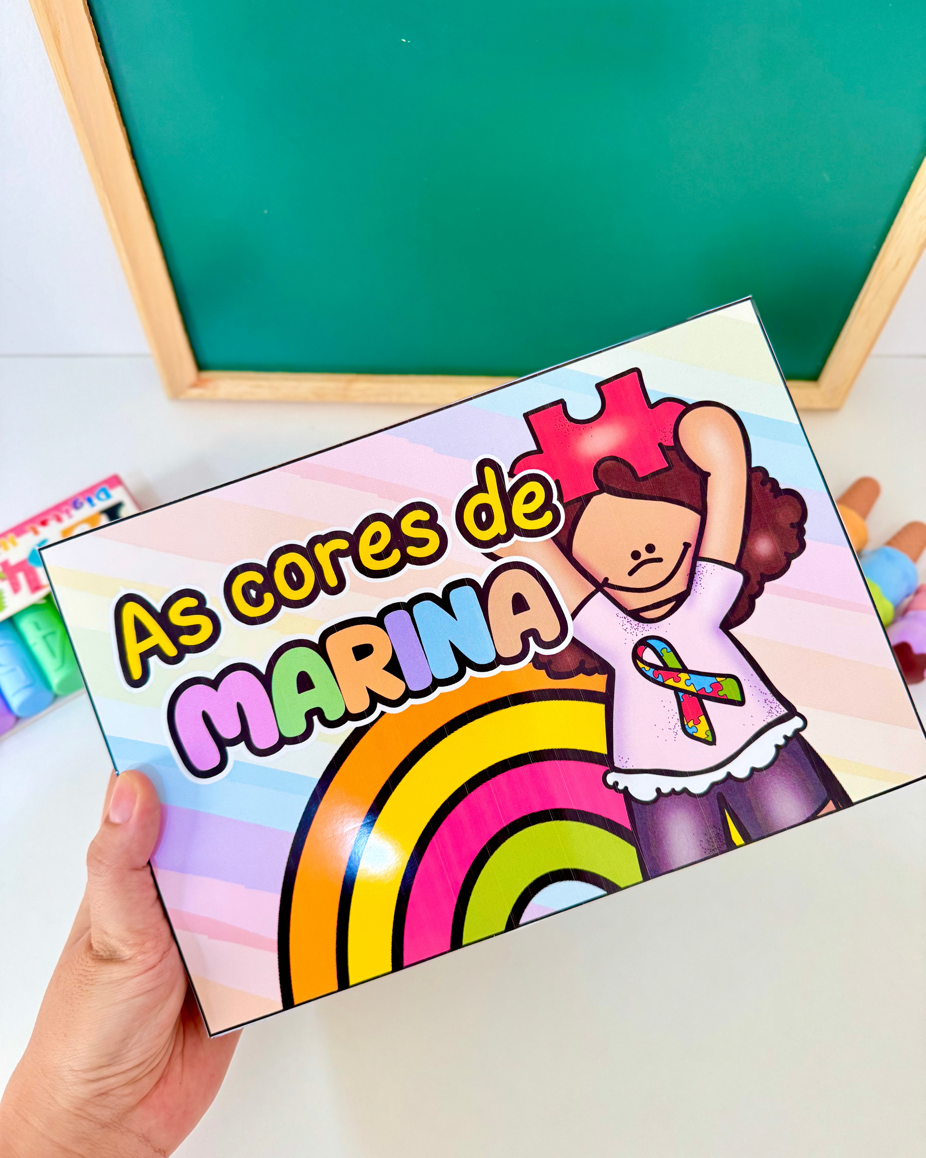História As Cores de Marina