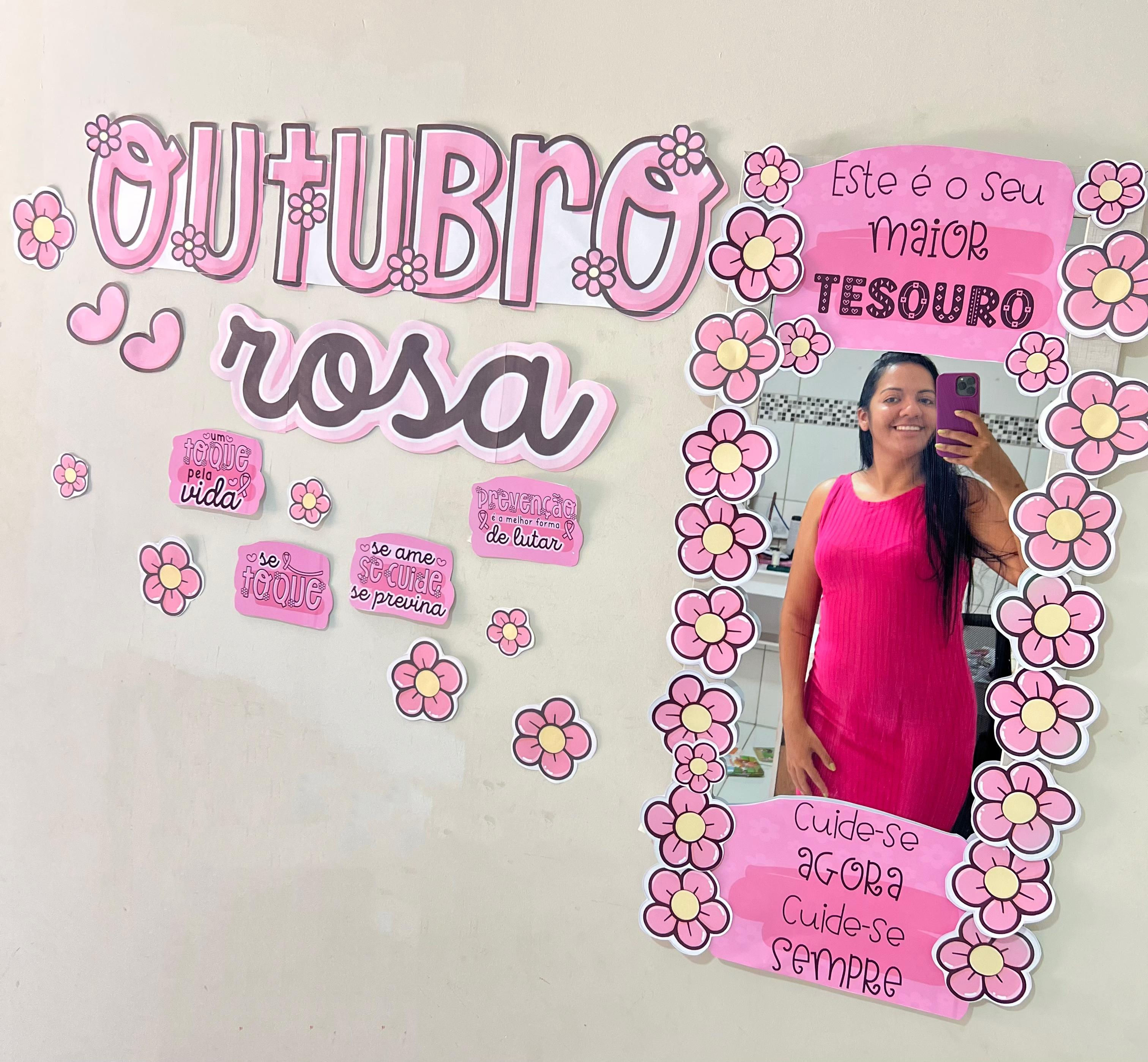 Mural Outubro Rosa