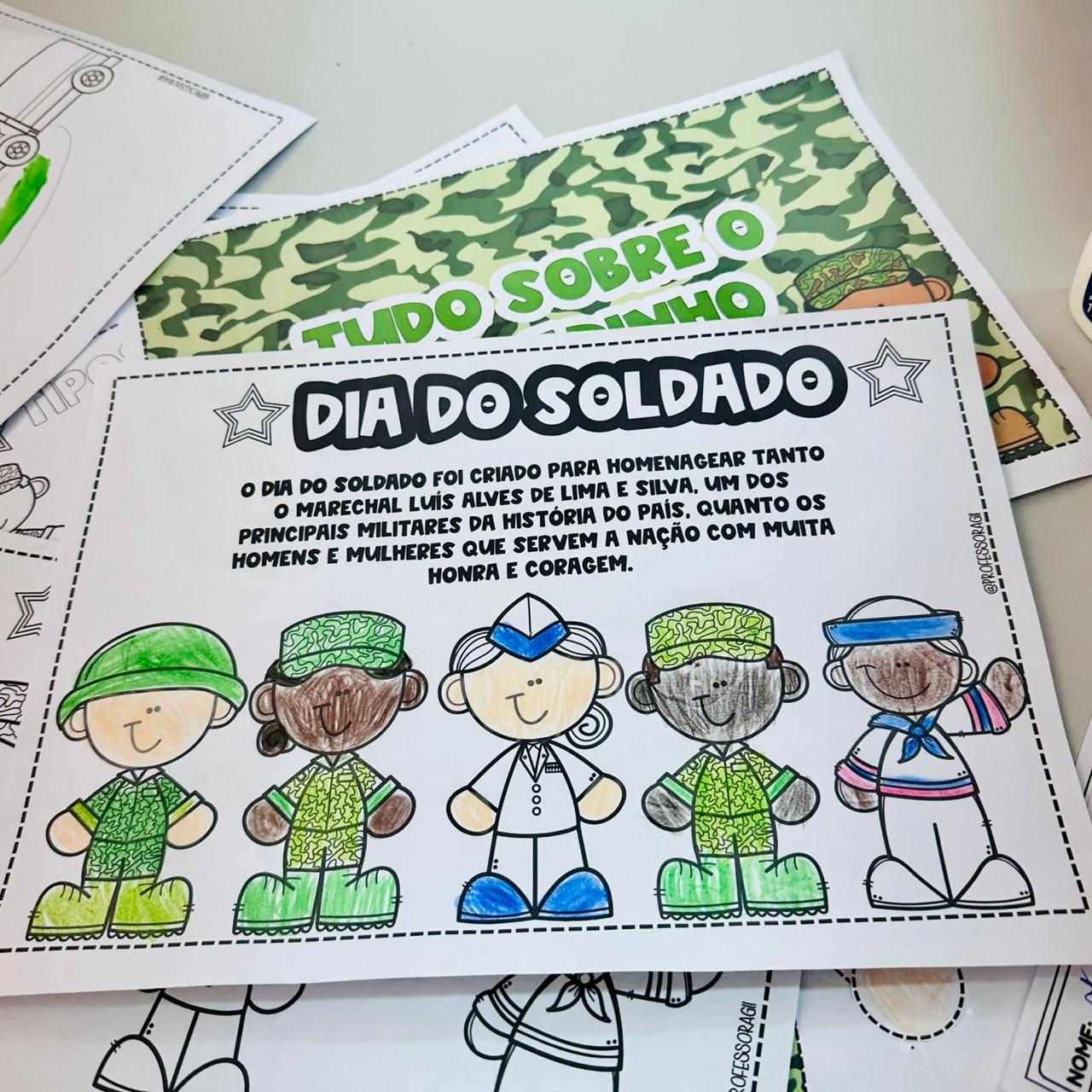 Atividades Dia do Soldado