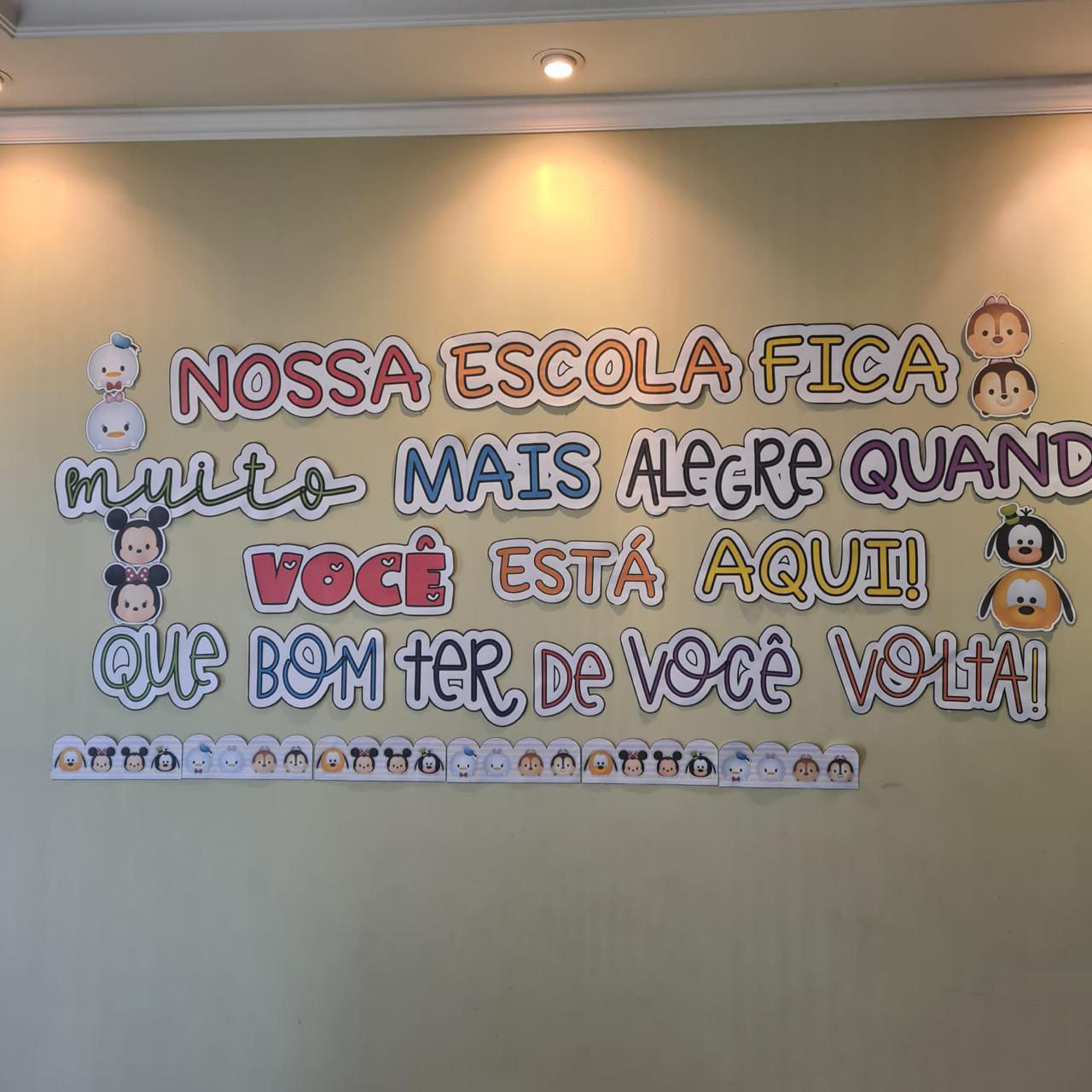 PAINEL VOLTAS ÀS AULAS