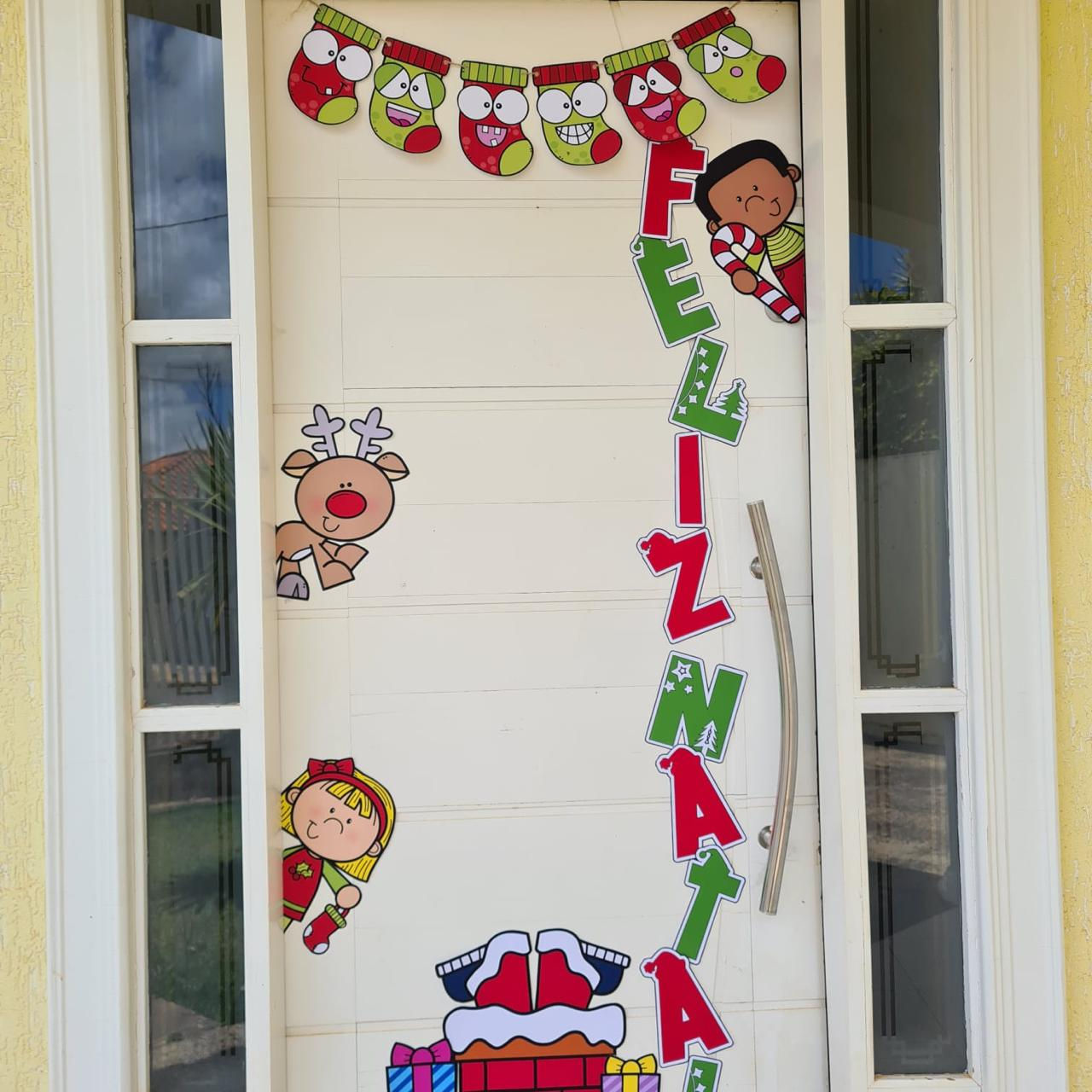 Porta decorativa Natal