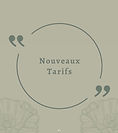 Nouveaux Tarifs