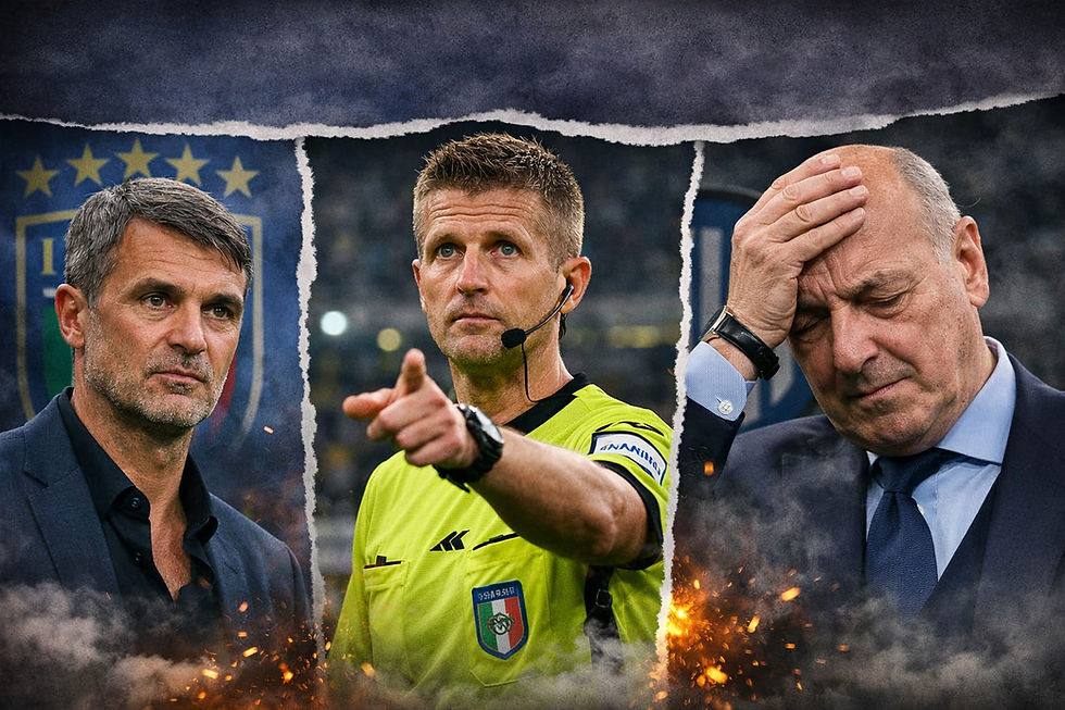 Maldini, Orsato e il declino di Marotta