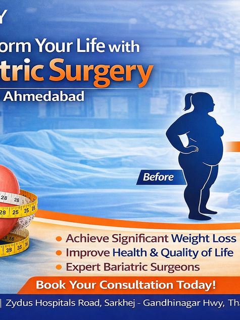 Bariatric Surgery In Ahmedabad 