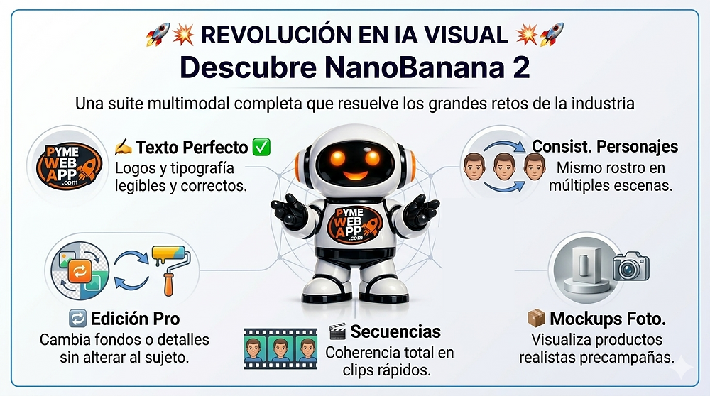 Todo sobre NanoBanana 2: El nuevo modelo de IA multimodal que cambiará la generación de imágenes