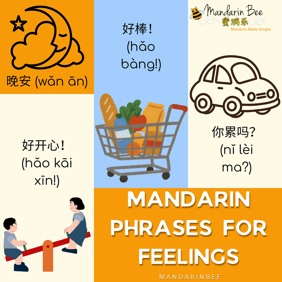 March Mandarin Moments: Growing Through Feelings & Everyday Life