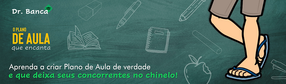 banner plano de aula que encanta