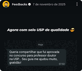 Depoimento USP plano de aula que encanta