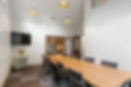 Commercial real estate high end restaurant location meeting room