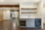 Commercial real estate high end restaurant location wet bar.