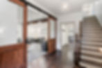 Commercial real estate high end restaurant location interior