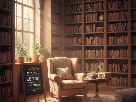 Celebrando Quem Dá Vida às Histórias - Dia do Leitor