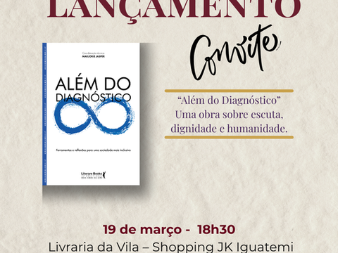 Capa do Livro - Além do Diagnostico
