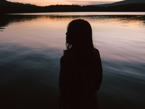 contemplando o horizonte em silêncio