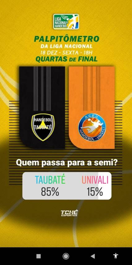 Palpitômetro do Torcedor da Liga