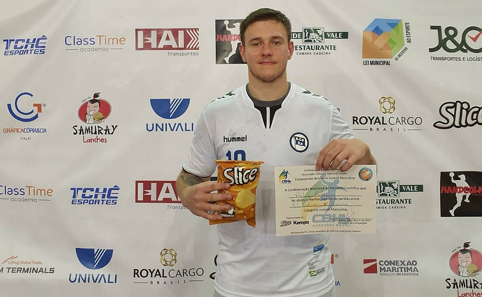 Philipp Seifert, armador direito do Esporte Clube Pinheiros. (foto Divulgação Evento)